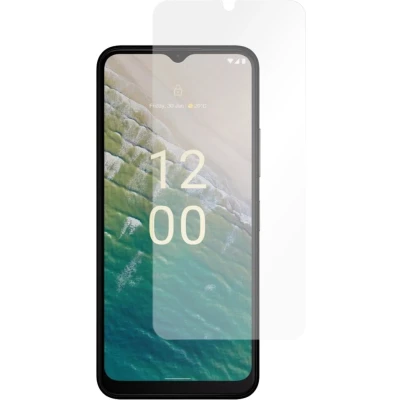 Afbeelding van Case2go Screenprotector voor Nokia C32 Case Friendly Gehard Glas Transparant