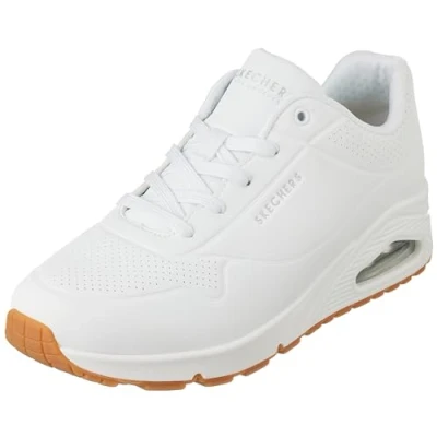 Afbeelding van Skechers Sport UNO Sneakers laag white, Dames, Maat: 35.5, White Hoogwaardig imitatieleer