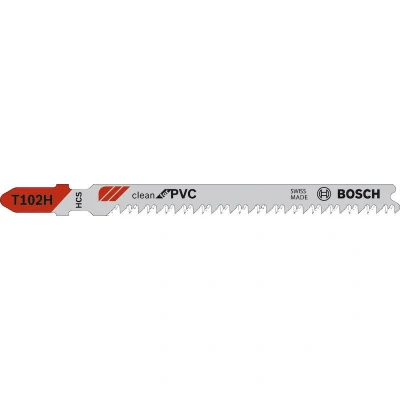 Afbeelding van Bosch Accessoires Decoupeerzaagblad HCS T102H Clean For Pvc 2 stuks 2609256C57