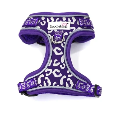 Afbeelding van Verstelbare Airmesh, Violet Leopard Reflective, 6 9