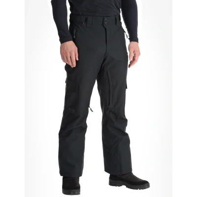 Afbeelding van Rehall BENN R Heren Wintersportbroek Zwart XXL Skibroek Snowboardbroek Gewatteerde Broek