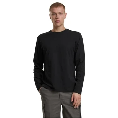 Afbeelding van Brandit Longsleeve, Heren, Maat: 5XL, Black