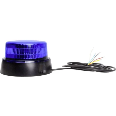 Afbeelding van WAS Zwaailicht W126 Double Flash 867.4DSYNC 12 V, 24 V werkt op boordnet Schroefmontage Blauw