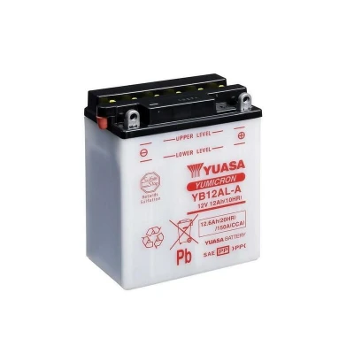 Afbeelding van YUASA conventionele Batterij zonder zuur pack YB12AL A acid