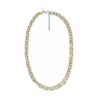 Afbeelding van Armani Exchange AXG0160710 Herenhalsketting, roestvrij staal, goudkleurig