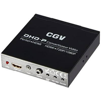 Afbeelding van CGV DHD P Scart naar HDMI Audio/Video Converter Zwart