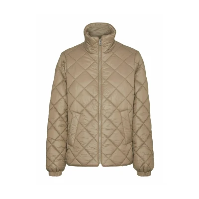 Afbeelding van Vero Moda Vmskylar Winterjas, Dames, Maat: XXL, Silver mink