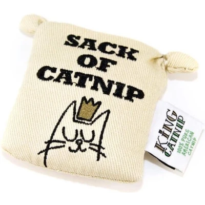 Afbeelding van King Catnip kattenspeeltje Tas Kat