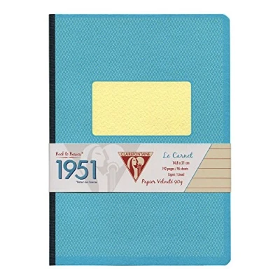 Afbeelding van 1951 Notitieboek met linnen rug A5 96 blad gelijnd