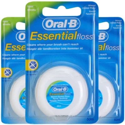 Afbeelding van Oral B Essential Floss 3 x 50 meter