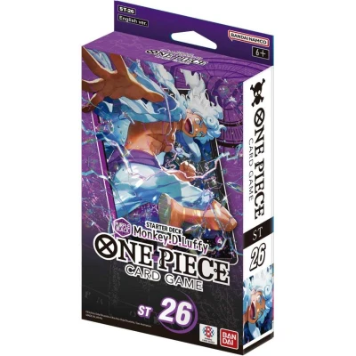 Afbeelding van One Piece Card Game Starter Deck ST26 Purple/Black Monkey D. Luffy TCG Kaartspel Speelklaar Engelstalig
