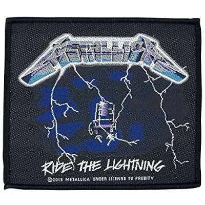 Afbeelding van Metallica Patch Ride The Lightning Multicolours