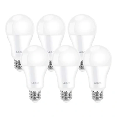 Afbeelding van Lepro LED lamp E27, 1521 lumen, 13,5 W, komt overeen met 100 warm wit licht 2700 K, zeer helder en energiebesparend, stralingshoek 200 , geen flikkering, 6 stuks