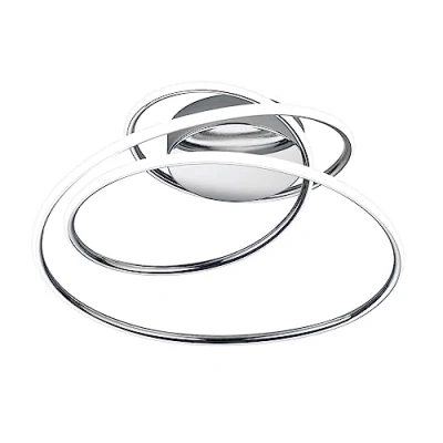 Afbeelding van Reality LED Plafondlamp Plafondverlichting 24.5W Warm Wit 3000K Vierkant Zwart Kunststof