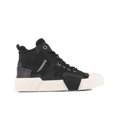 Afbeelding van Palladium ACE CITY Shell CHUK 2 Sneakers hoog, Maat: 38, Black Textiel