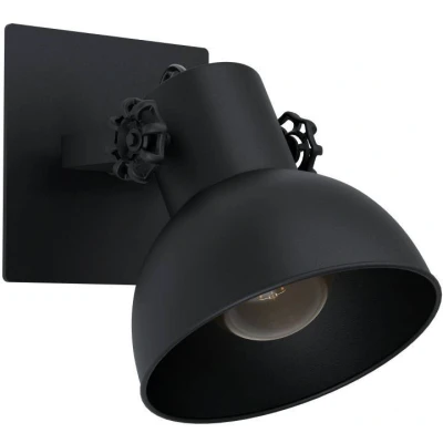 Afbeelding van EGLO plafondlamp Barnstaple zwart