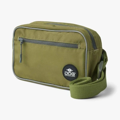 Afbeelding van DOG Copenhagen Go Explore Riemtas voor hondensnacks, poepzakjes en accessoires, Hunting Green, One Size