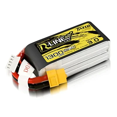 Afbeelding van TATTU TA RL 120C 1300 4S1P Modelbouw accupack (LiPo) 14.8V mAh Cellen: 4 120 C Softcase XT60