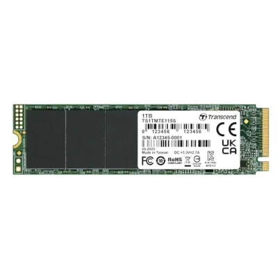 Afbeelding van Transcend PCIe SSD 115S M.2 1000 GB PCI Express 3.0 3D NAND NVMe