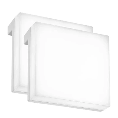 Afbeelding van Briloner Aniani Set van 2 LED badkamerspiegelverlichting 2197026 in 1 montage IP44 spatwaterdicht Afsluitbaar 8 x 3,5 cm Wit
