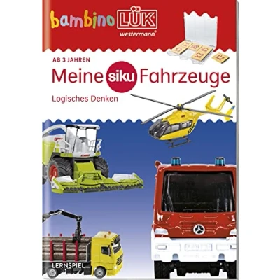 Afbeelding van bambinoLÜK. Meine siku Fahrzeuge Logisches Denken: 3/4/5 Jahre