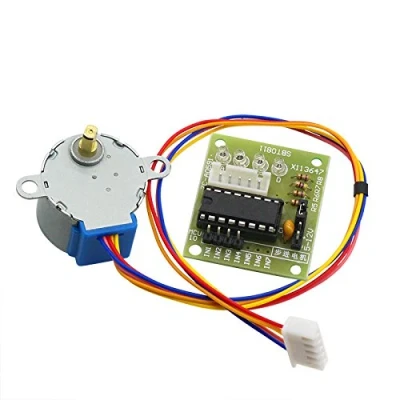 Afbeelding van HALJIA Stappenmotor 4 fasen 5V + driver kaart ULN2003 voor Arduino