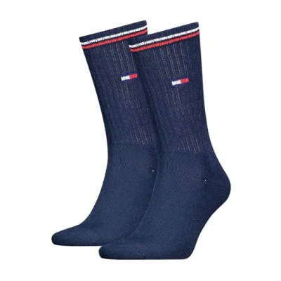Afbeelding van Tommy Hilfiger 2ER PACK Sokken, Heren, Maat: 39 42, Blau