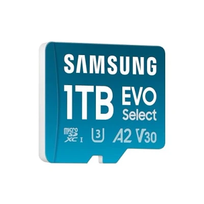Afbeelding van Samsung Evo Select 2023 microSD kaart 1 TB, leessnelheid 160 MB/s en 120 schrijven