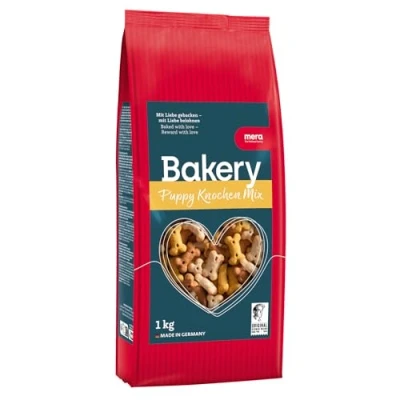 Afbeelding van 1kg Puppy Bakery Snacks Koekjesmix MERA Hondensnacks
