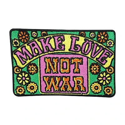 Afbeelding van Finally Home Make Love not War patch om op te strijken, hippie bloemenpatches, peace patches, opstrijkbaar,