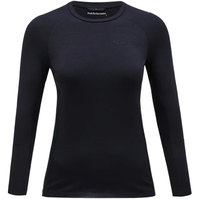 Afbeelding van Peak Performance Magic CREW Hemd, Dames, Maat: Medium, Black