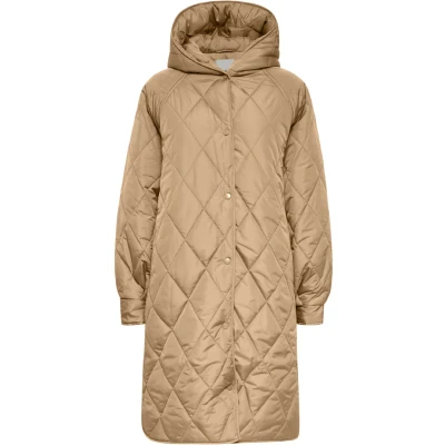 Afbeelding van ICHI Ihhansa JA Winterjas, Dames, Maat: XXL, Tannin