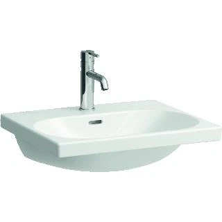 Afbeelding van Laufen lua wastafel onderzijde geslepen met kraangat ove h8160824001041