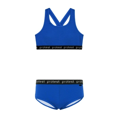 Afbeelding van Protest crop bikini PRTBEAU JR kobaltblauw