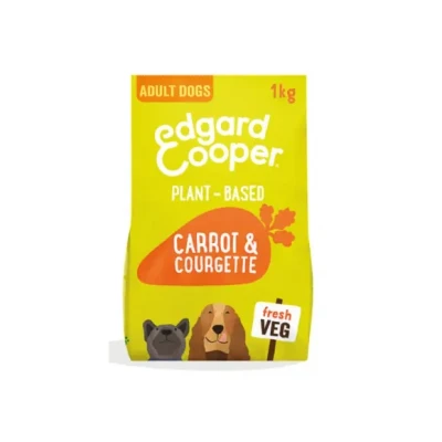 Afbeelding van Edgard&amp;Cooper Plantbased Adult Wortel&amp;Courgette Hondenvoer 1 kg
