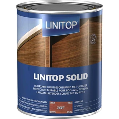 Afbeelding van linitop solid 285 mahonie 1 ltr