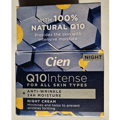 Afbeelding van CIEN Q10 gezichtscrème anti rimpel nachtcrème 50 ml