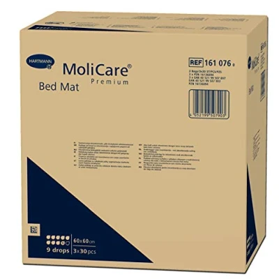 Afbeelding van Molicare Premium Bed Mat 9 druppels 60x60 cm