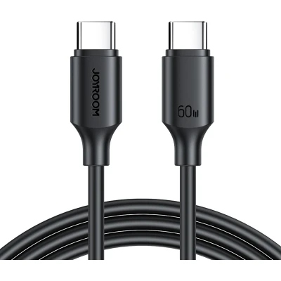 Afbeelding van Joyroom 1m Type C naar datakabel 60W snellaadfunctie Zwart