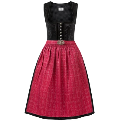 Afbeelding van Stockerpoint Odette Midi Dirndl voor dames, zwart, 34