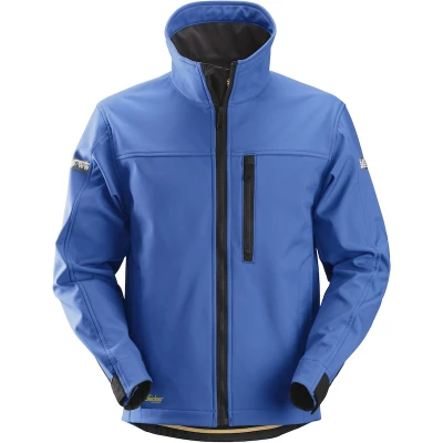 Afbeelding van Allroundwork, Softshell Jack, Kobalt Blauw Zwart (5604), 009