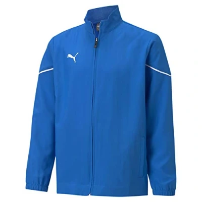 Afbeelding van Puma, Unisex, Hardloopjack, teamRISE Zijlijnjack Jr 657328 (128), Blauw, 128