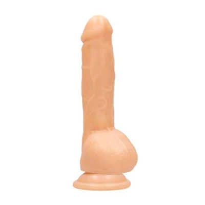 Afbeelding van GC Realistische Dildo met Scrotum en Zuignap 16,5 cm Huidksleur