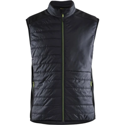 Afbeelding van Blaklader Gevoerde bodywarmer 3863 2030 Zwart/High Vis Geel