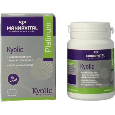 Afbeelding van Kyolic Platinum capsules bio 60 pcs.