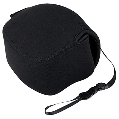 Afbeelding van Ultra Light Camera Pouch Bag Case Cover Beschermende voor Nikon Z fc Z50 Fujifilm X S10 Digitale Spiegelloze Camera, Zachte Neopreen Sleeve Travel Carry Camera&#039;s DSLR Wrap Zwart