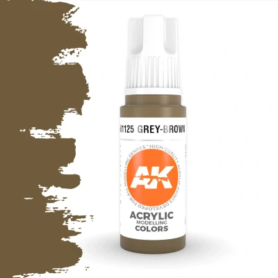 Afbeelding van Grey Brown Acrylic Modelling Colors 17ml AK11125