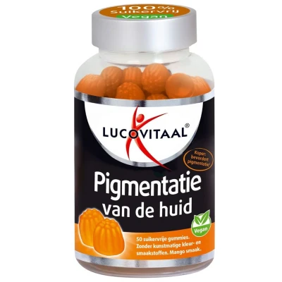 Afbeelding van 2x Lucovitaal Pigmentatie van de Huid 50 gummies