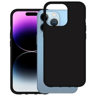Afbeelding van Just in Case TPU Back Cover Zwart Apple iPhone 14 Pro