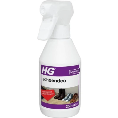 Afbeelding van HG schoendeo 250ml neutraliseert transpiratiegeur voor alle soorten schoenen, sportschoenen en sneakers